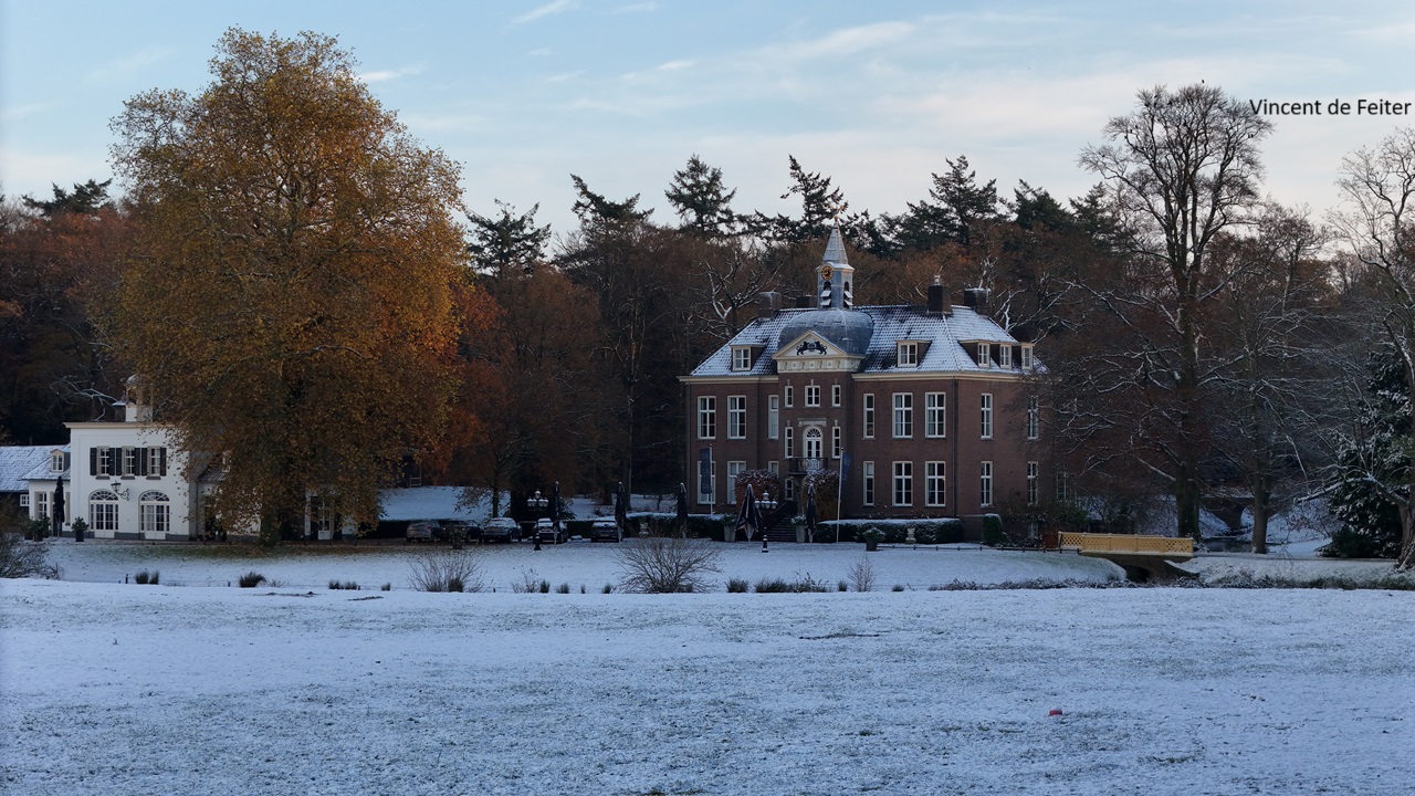Kasteel Hoekelum winter